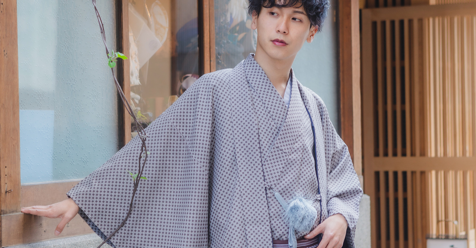 Men's kimono underwear, linen pants Steteco for Traditional clothes – Kyoto  Maruhisa
