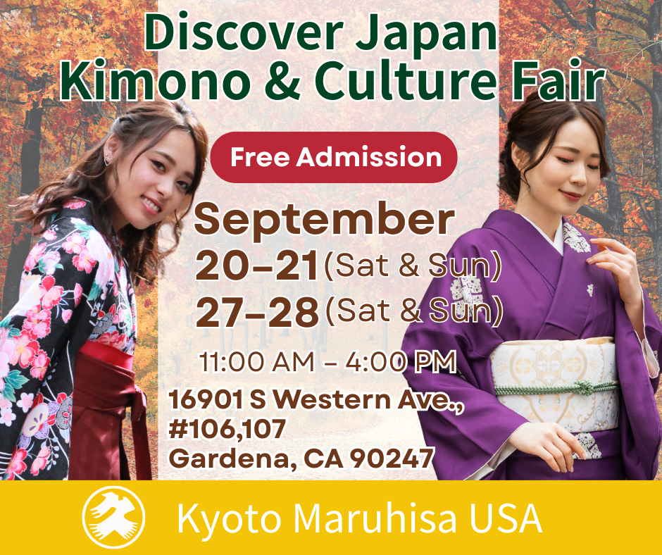 Discover Japan – Kimono & Culture Fair in Gardena (September)