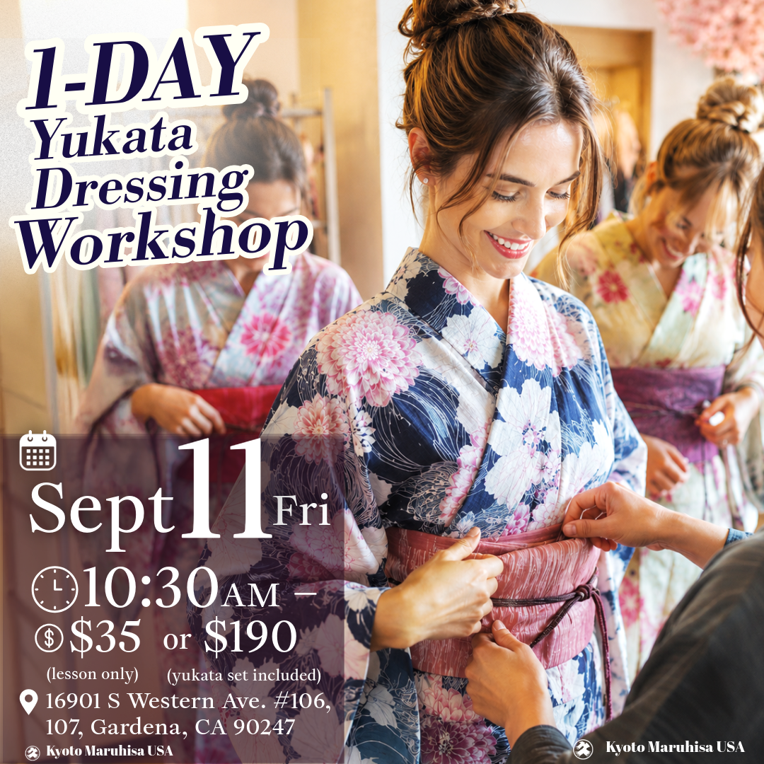 ✨【september 11】 Indian Summer Glow: 1-Day Yukata Workshop in Gardena ✨ Join Us This September! ✨