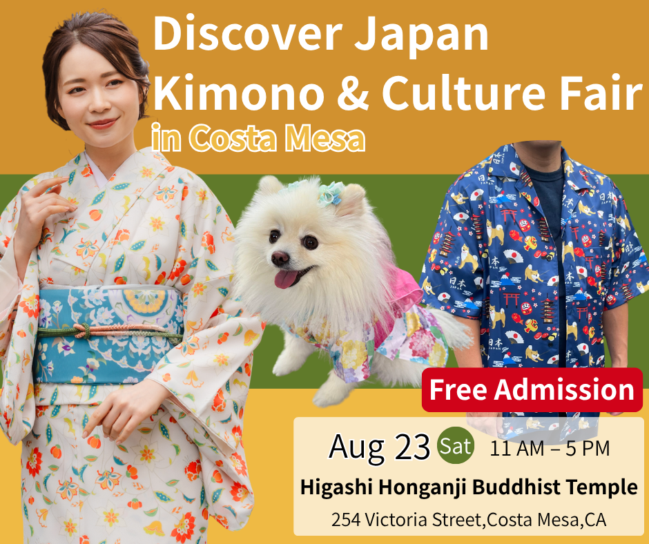 Discover Japan – Kimono & Culture Fair in Costa Mesa