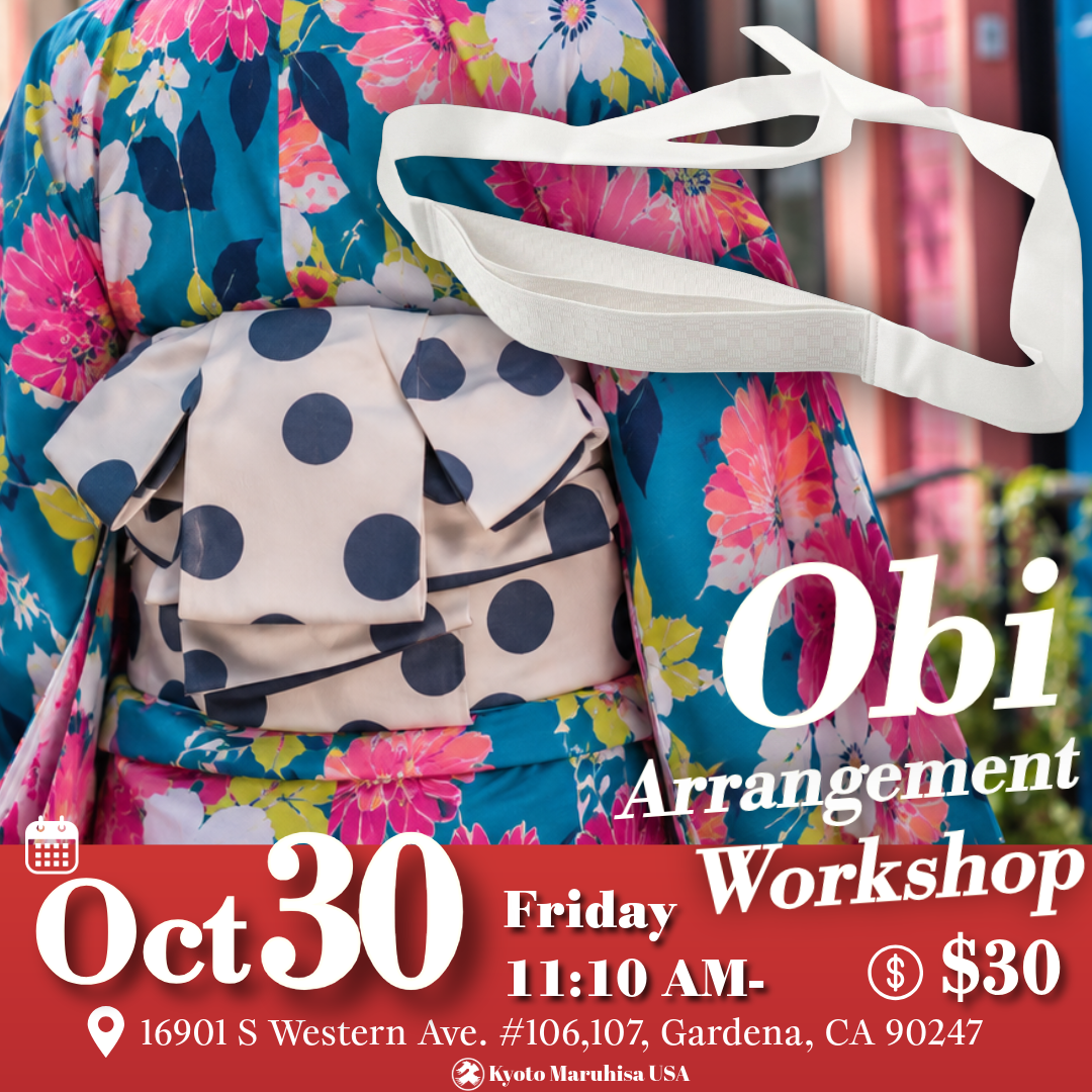 【Oct 30】Say Goodbye to Obi Struggles! Easy Kimono Hack Workshop in LA