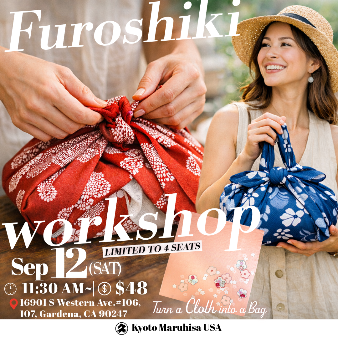 【Sep 12】 Master the Art of Living Smart: Furoshiki Workshop in LA ✨ Join Us This September! ✨