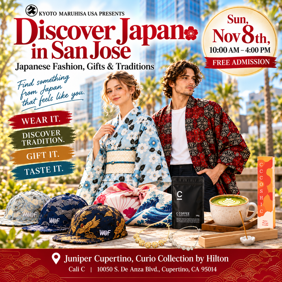 🎉 [Nov 8 in San Jose] "Discover Japan in San Jose" Pop-Up Event! Find Something from Japan That Feels Like You! 🇯🇵✨