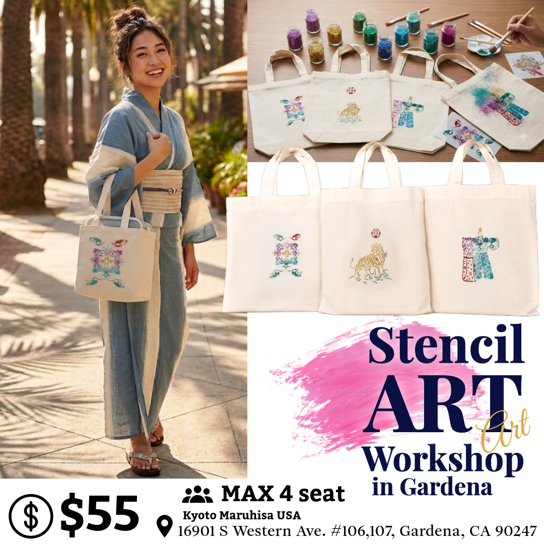 【October 10 SAT】Wear Your Story! Stencil Art Workshop in Gardena ✨ Join Us This October! ✨