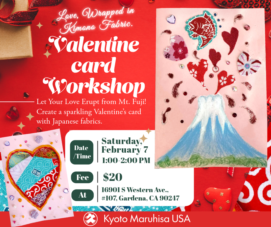 Valentine Card Craft Workshop in Gardena