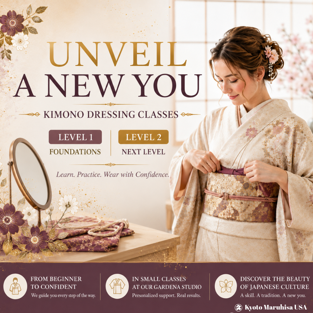 Kimono Dressing Classes Level 1 & Level 2 | Learn to Dress Yourself with Confidence