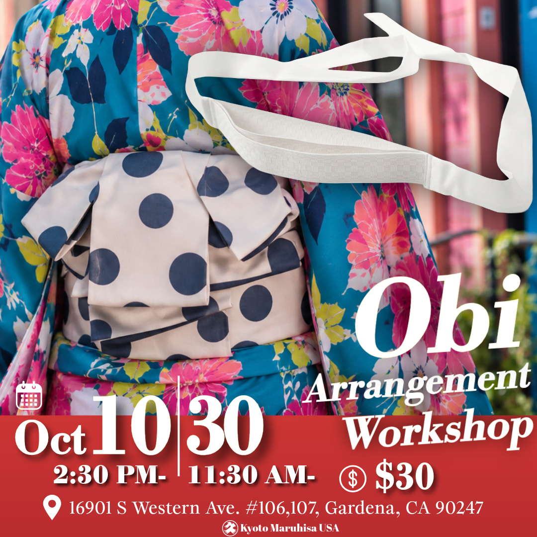 【Oct 10, 30】Say Goodbye to Obi Struggles! Easy Kimono Hack Workshop in LA