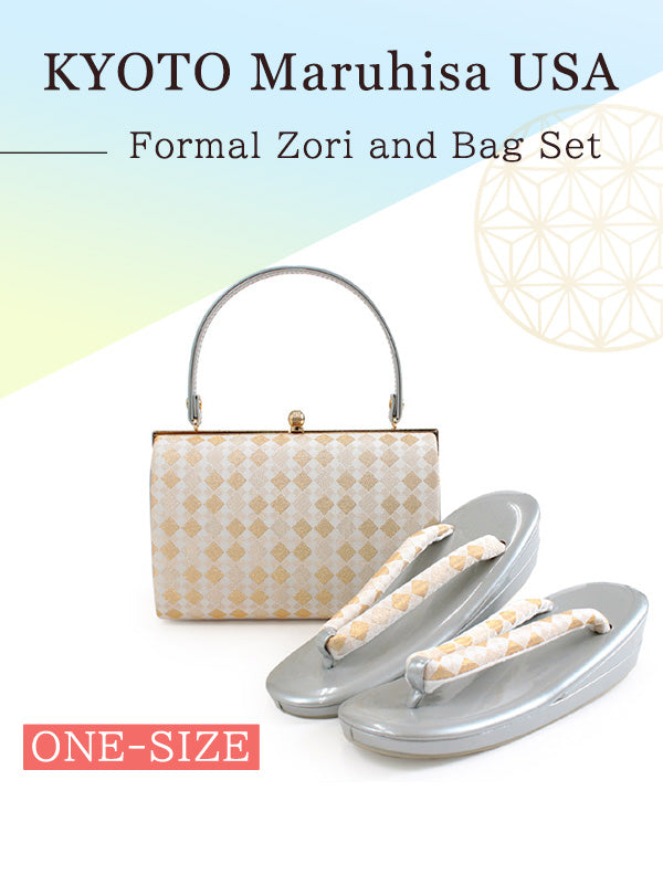 Formal Zori Sandals and Bag Set for TEA ceremony【ONE-SIZE】