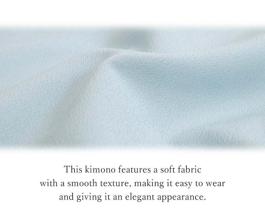 Washable Iromuji Kimono tailored  for TEA ceremony　【M/L】