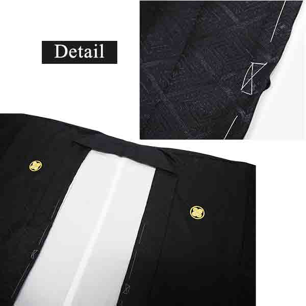 K*E様 MNMM HAORI / BLACK Size 1 VINTAGE BLACK HAORI SHEER “ro, hana, SHH002