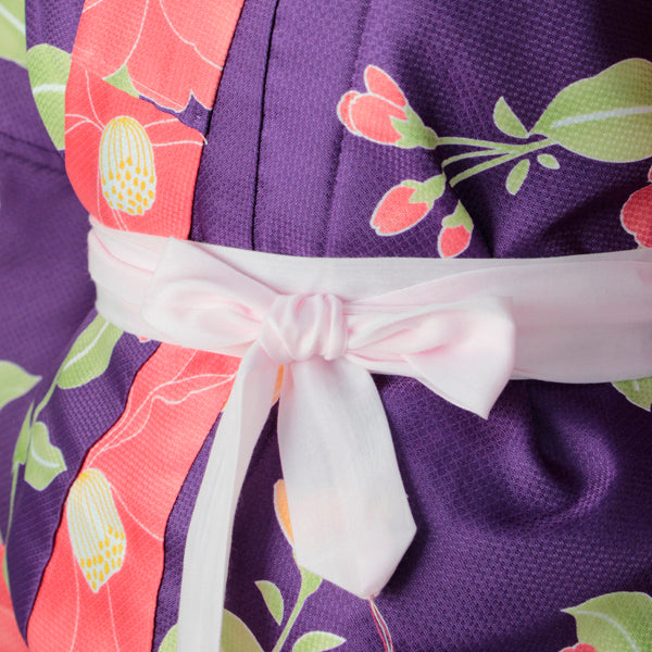 Kimono Koshihimo Cord,Waist Belt - Polyester Muslin Pink 1piece/3 pcs set