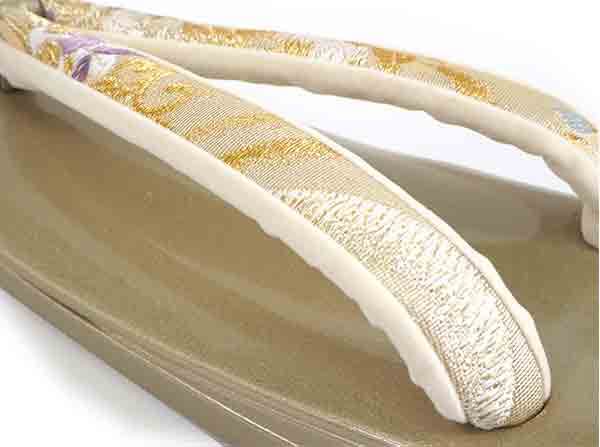 Formal Zori Sandals and Bag Set for TEA ceremony【Gold Base / ONE-SIZE】