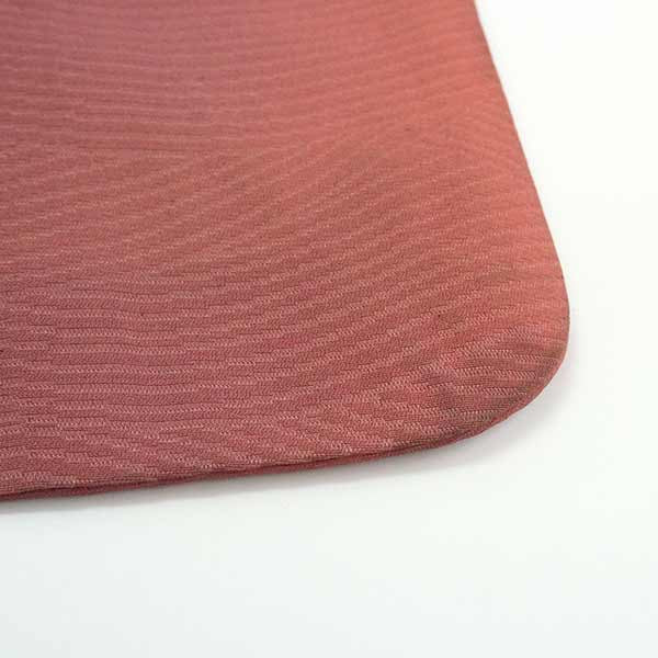 Vintage Haori Kimono Jacket Silk, Deep Red base, Wave Pattern