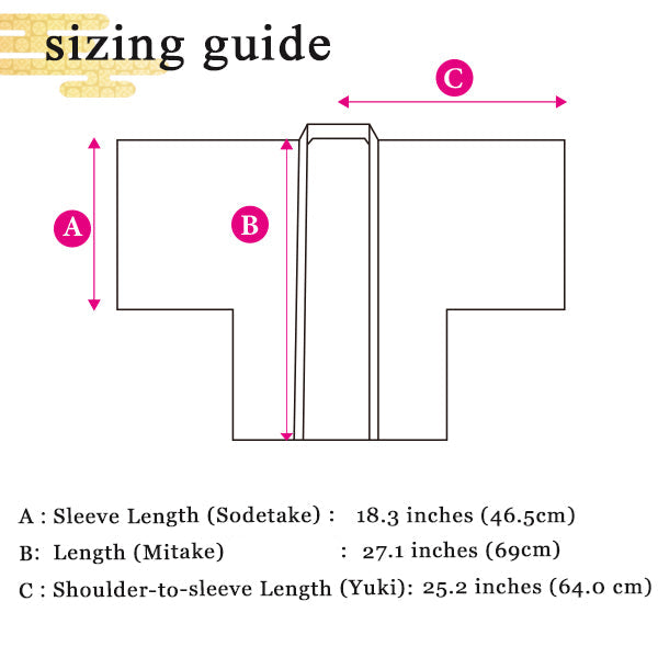 Vintage Haori Kimono Jacket Silk, Pink Gradient base, Flowing Water and Leaves