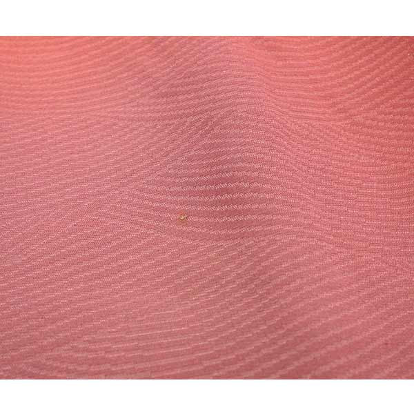 Vintage Haori Kimono Jacket Silk, Deep Red base, Wave Pattern