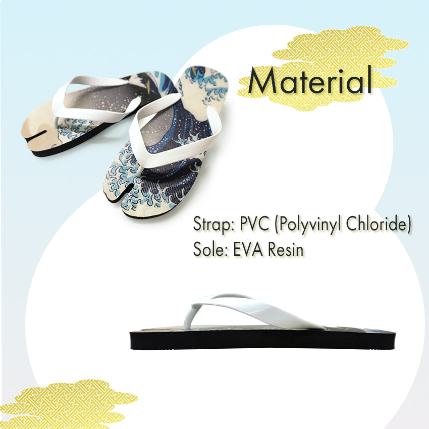 Bold Ukiyo-e Tabi Sandals ,tiger, Dragon, The Great Wave – A Unique Japanese Twist on Summer Style!