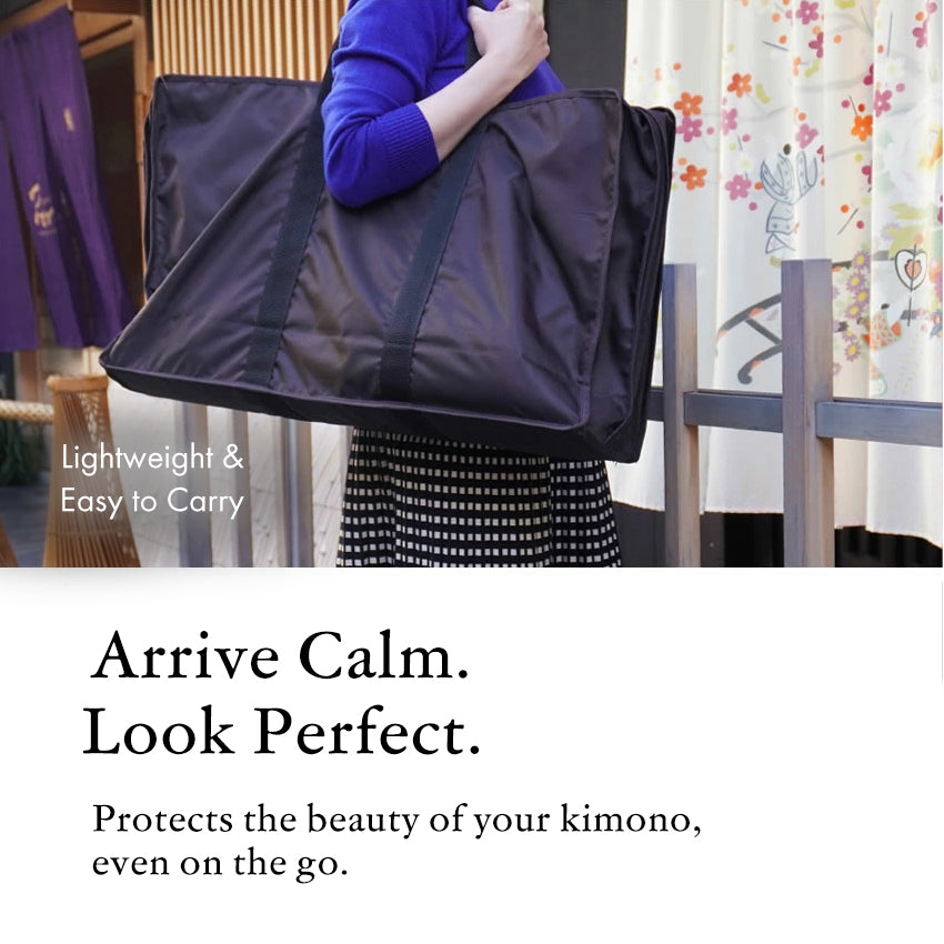 Kimono Travel Garment Bag – Lightweight Japanese Kimono Storage