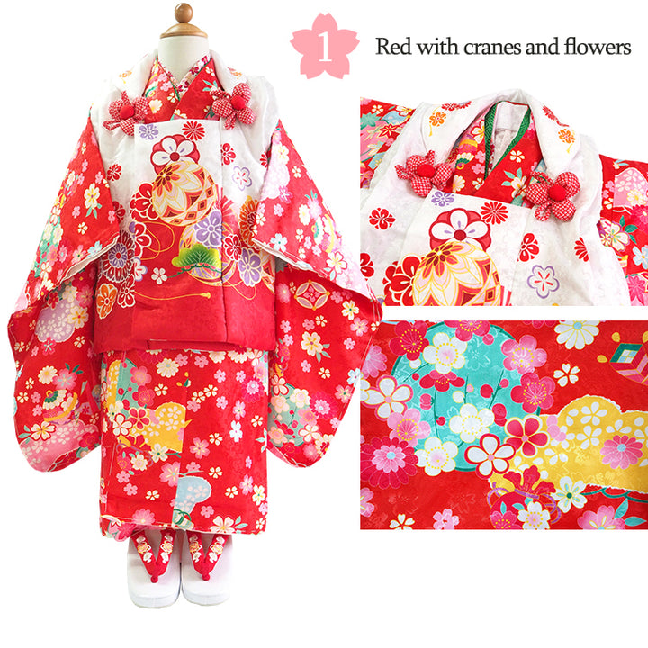 KIDS Kimono ~ Hifu KIMONO Set~（8-piece full set）