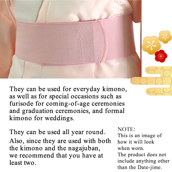 Woman’s KIMONO Date-jime（Magic Belt）