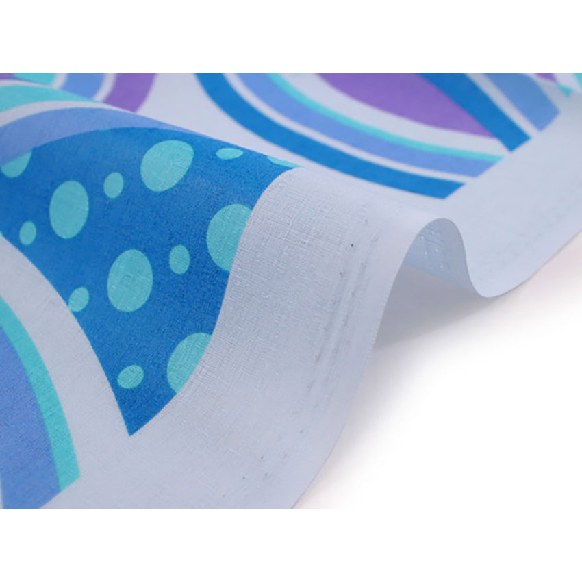 Furoshiki –japanese traditional wrapping cloth, 43.3 inch, cotton , plum