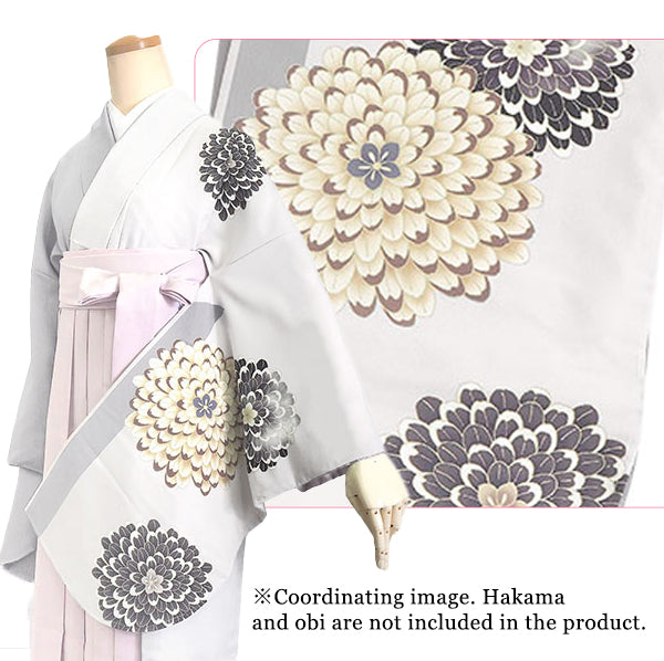 Woman's KIMONO for Hakama