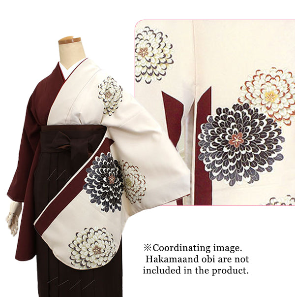 Woman's KIMONO for Hakama