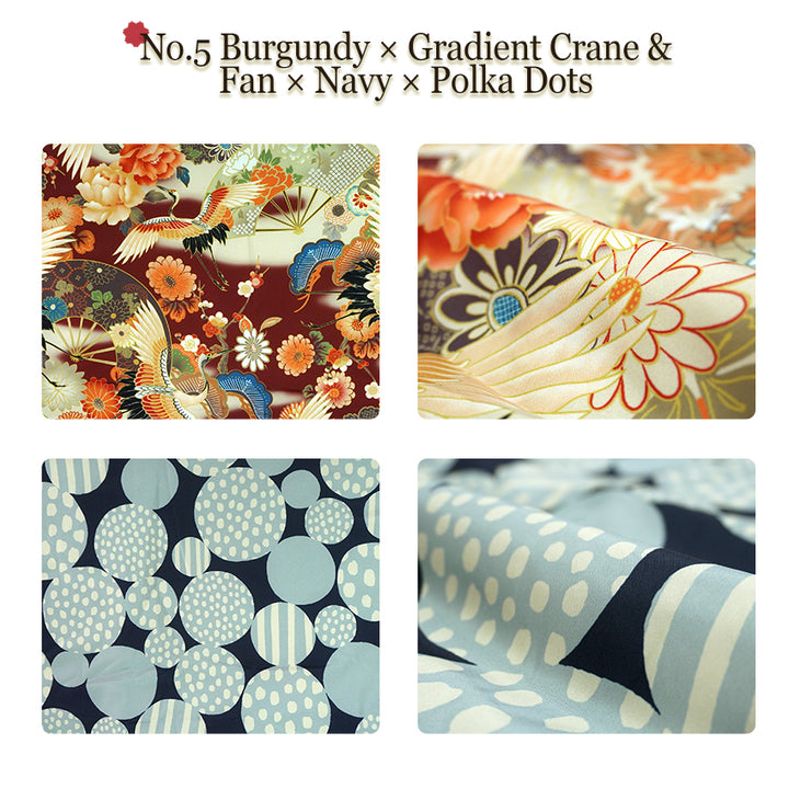 Reversible Women’s Hanten Jacket – Lightweight & Cozy Japanese Kimono Haori Winter Jacket Coat Outerwear