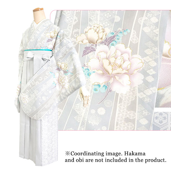 Woman's KIMONO for Hakama