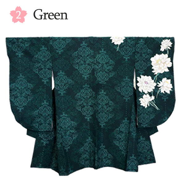 Woman's KIMONO for Hakama