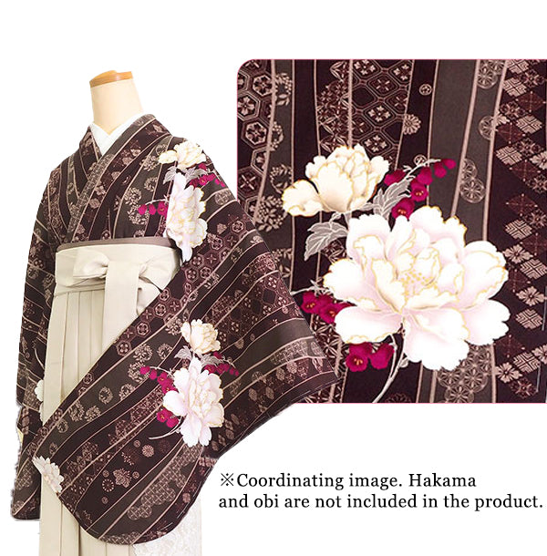 Woman's KIMONO for Hakama