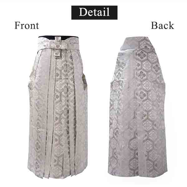 HAKAMA -KIMONO for MEN＜Silver turtle shell Pattern＞