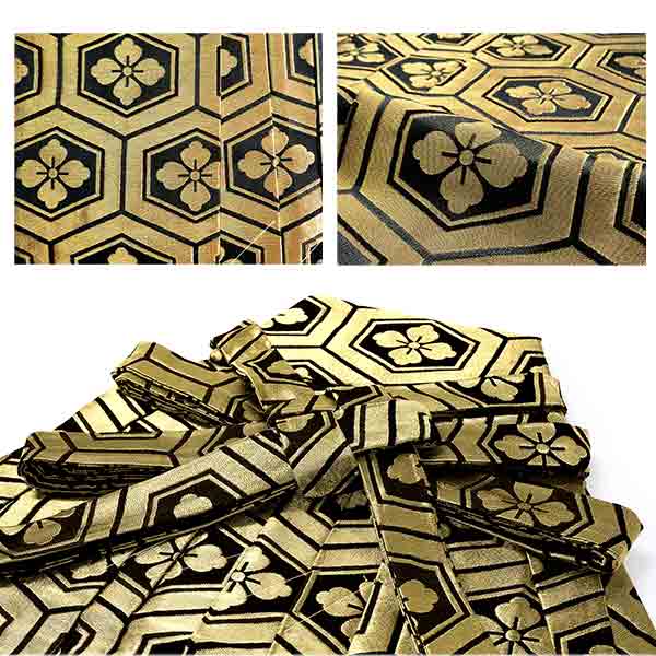 HAKAMA - KIMONO for MEN ＜Gold kikko (hexagonal pattern) – Kyoto