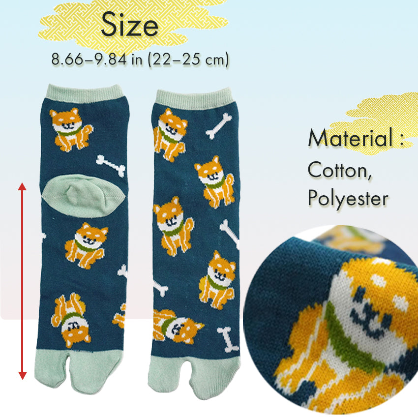 Tabi Cotton Crew Socks Women