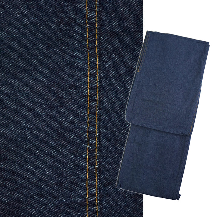 Denim Kimono for Women – Washable Casual Japanese Kimono - Navy and Black base, Lightweight Soft Cotton, Easy to Wear, Modern Everyday Style