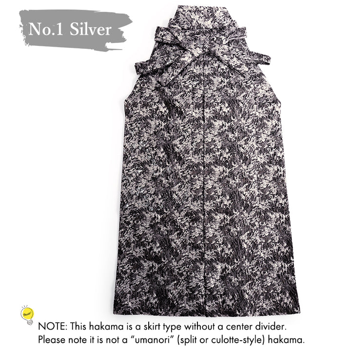 Men’s Hakama Geometric‑Pattern – Traditional Japanese Formalwear in Gold or Silver