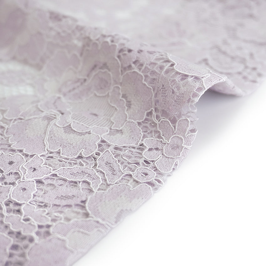 Haori - Lace Kimono Jacket for Women - Lightweight Sheer Ethereal Lavender with Floral Lace Cardigan, The Ultimate Third Piece Layering Cover Up for Spring & Summer
