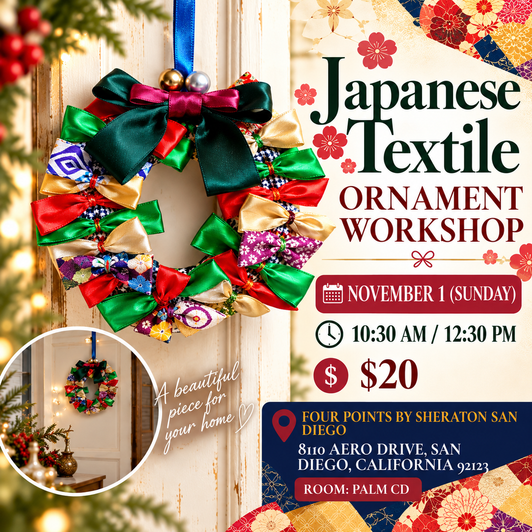 CS_Japanese Textile Ornament Workshop
