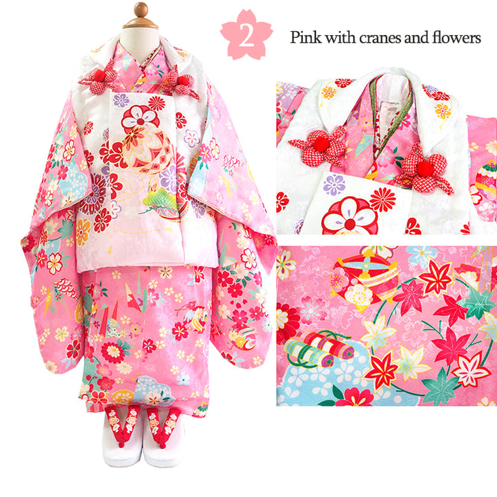 KIDS Kimono ~ Hifu KIMONO Set~（8-piece full set）