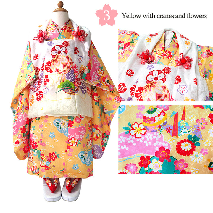 KIDS Kimono ~ Hifu KIMONO Set~（8-piece full set）