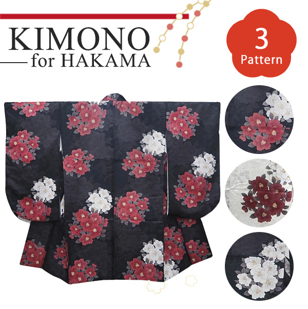 Woman's KIMONO for Hakama