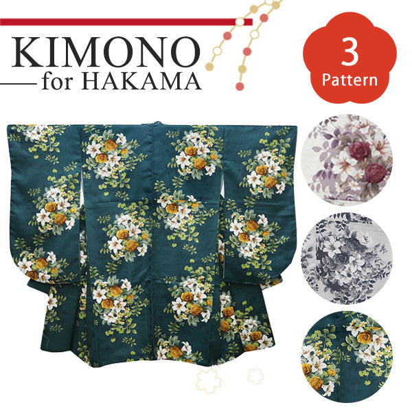 Woman's KIMONO for Hakama