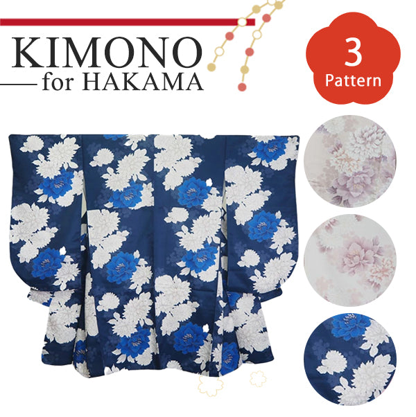 Woman's KIMONO for Hakama