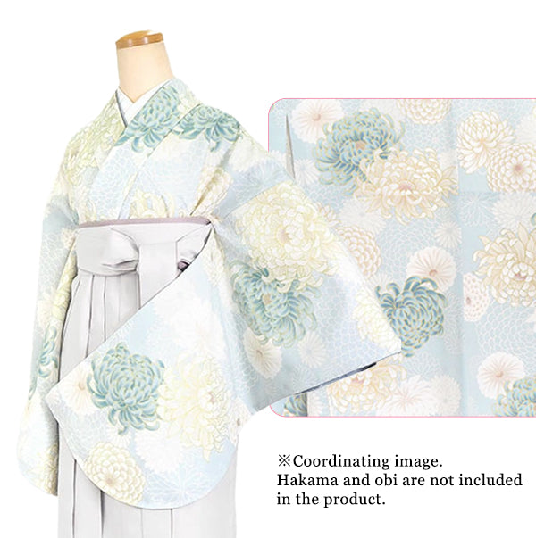 Woman's KIMONO for Hakama