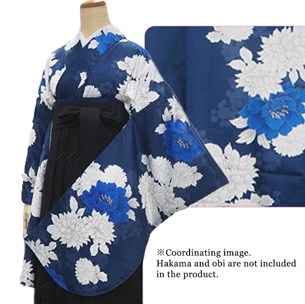 Woman's KIMONO for Hakama