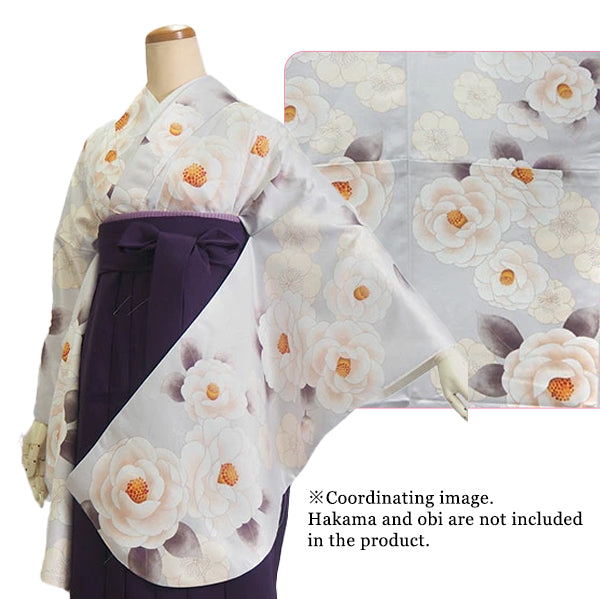 Woman's KIMONO for Hakama