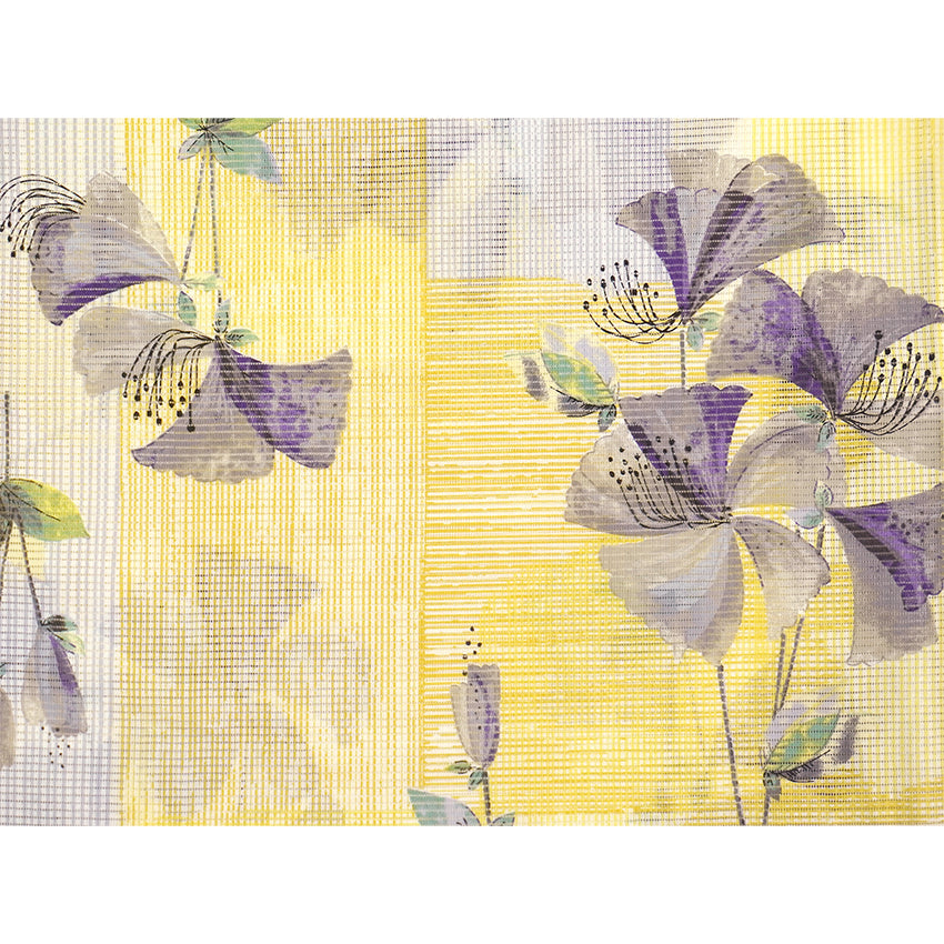 Lightweight Cotton Yukata for Women, Yellow base, azalea flower pattern – Inspired by Kaneko Misuzu’s Poetry, Summer Japanese Kimono Robe