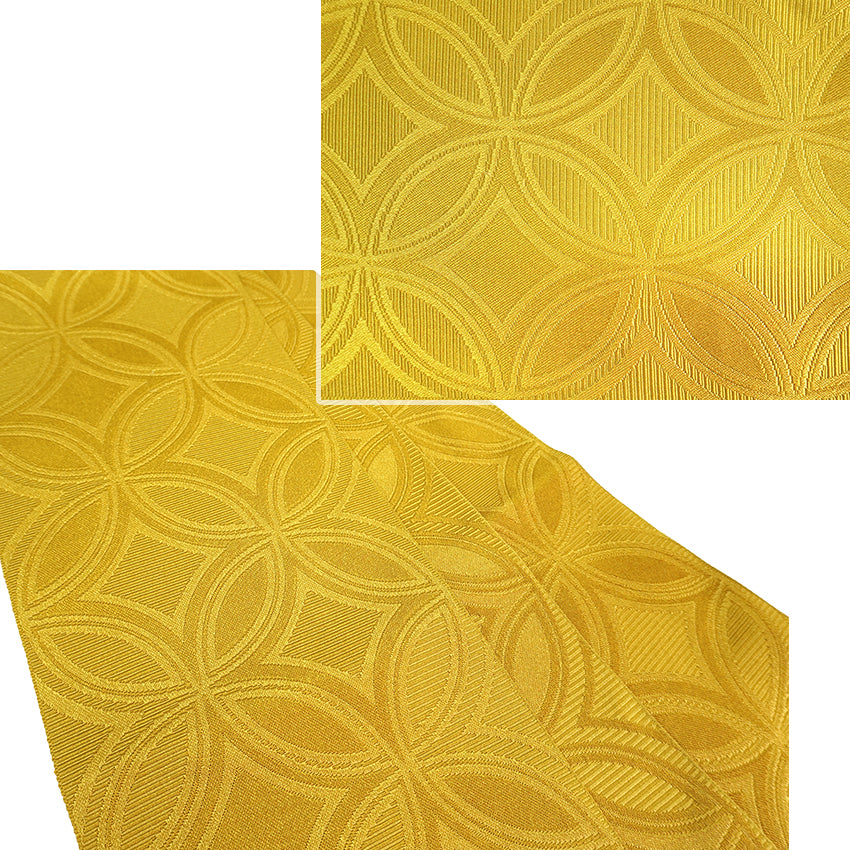 Women's Lightweight Cotton Yukata ＆Obi -2piece Coordinate set, Casual Summer Kimono  - White Base with Blue, Gray, and Navy Floral Arabesque