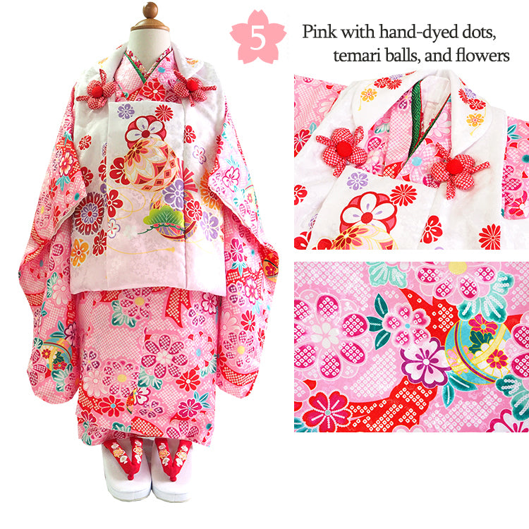 KIDS Kimono ~ Hifu KIMONO Set~（8-piece full set）