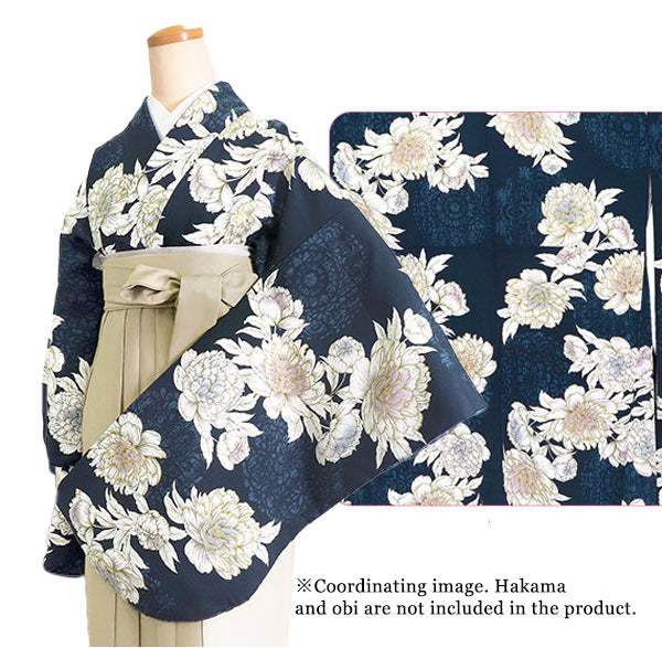 Woman's KIMONO for Hakama