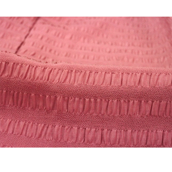 Vintage Haori Kimono Jacket Silk, Dark Pink base, Stripes